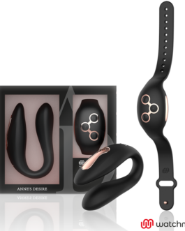 ANNE’S DESIRE – DUAL PLEASURE TECNOLOG A WATCHME NERO/ORO