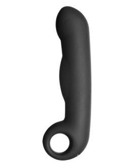 ELECTRASTIM – DILDO IN SILICONE NERO OVID