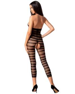 PASSION – WOMAN BS081 BODYSTOCKING NEGRO TALLA ÚNICA