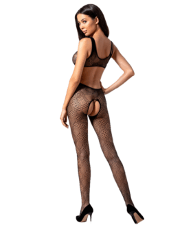 PASSION WOMAN BS085 BODYSTOCKING ROJO TALLA UNICA