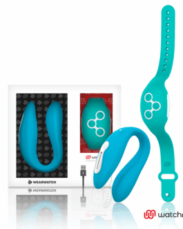WEARWATCH – VIBRATORE WATCHME A DOPPIA TECNOLOGIA INDIGO/ACQUA DI MARE