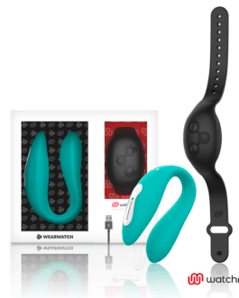 WEARWATCH – OROLOGIO VIBRATORE A DOPPIA TECNOLOGIA ACQUAMARINA / JET