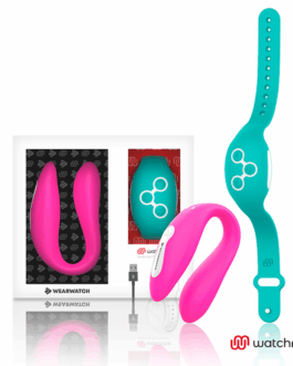 WEARWATCH – VIBRATORE WATCHME A DOPPIA TECNOLOGIA FUCSIA / ACQUA DI MARE